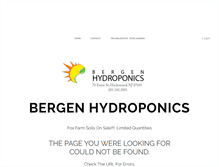 Tablet Screenshot of bergenhydro.com